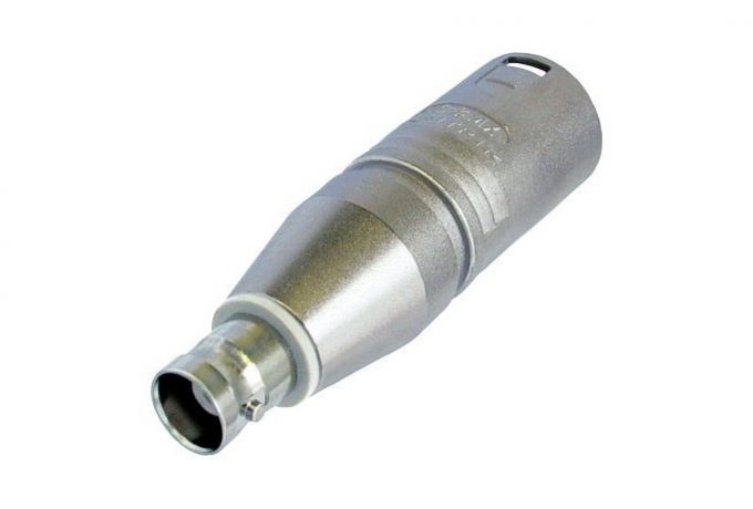 NA2MBNC (Tasker TN012) — Adattatore XLR 3 poli maschio / BNC femmina