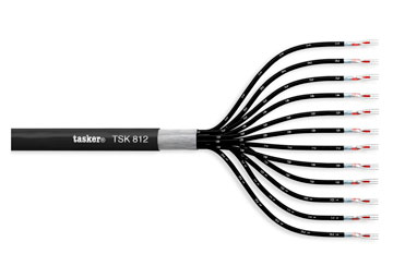 Individually shielded digital multipair cable 2x(2x0.14) 