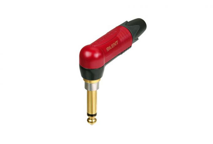 NP2RX-AU-SILENT (Tasker TN324) — Jack mono maschio 6,3 ad angolo retto con silent switch