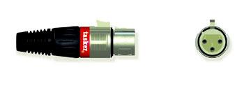 XLR 3 Pin Female connector