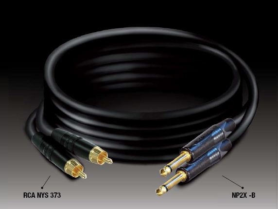MXMXR121 — Cavo Tasker C121 Tasker - 2x RCA NYS 373 / 2x NP2X -B