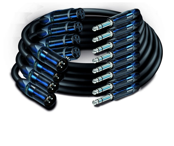 FXMXN308 — Cavo Tasker C308 - Neutrik 4x NC3FXX BAG / 4x NC3MXX BAG – 8x NP3X