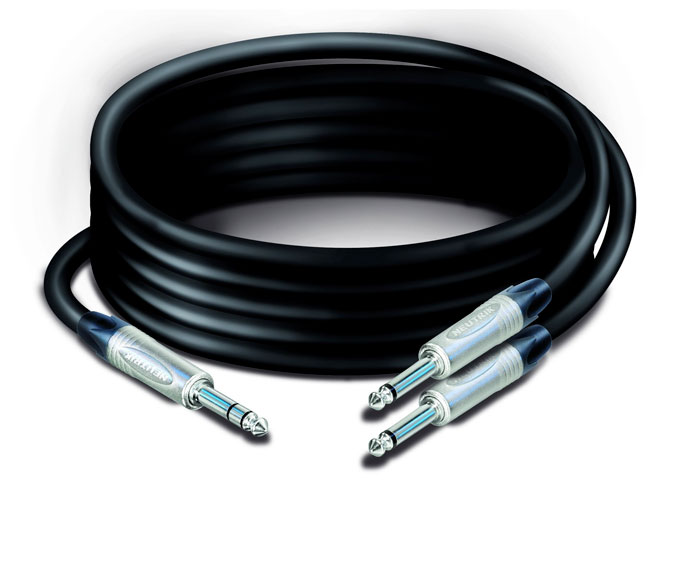 NPNP18 — C118 Tasker cable - Neutrik 1x NP3X / 2x NP2X