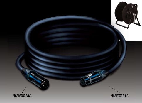 D5M5F104020 — TSK1040 Tasker cable - Neutrik NC5MXX BAG / NC5FXX BAG
