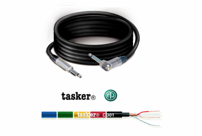 NK126 — Cavetto Jack Mono 6,3 NEUTRIK / Jack Mono 6,3 - 90° NEUTRIK 6,0 mt.