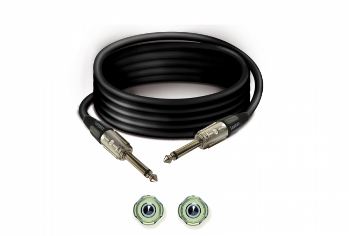 TK126 — Premade Cable T30 + 2 connectors SPM6,3 - 6 mt