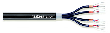 Individually shielded digital multipair cable 4x(2x0,22)