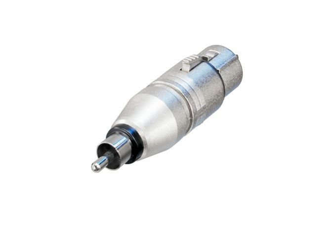 NA2FPMM (Tasker TN011) — Adattatore XLR 3 poli femmina/ RCA maschio