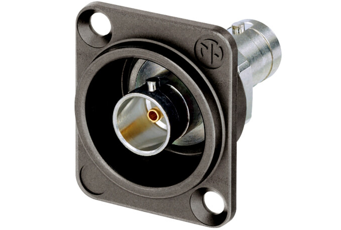 NBB75DFGX (Tasker TN081) — Connettore BNC 75Ω femmina da pannello