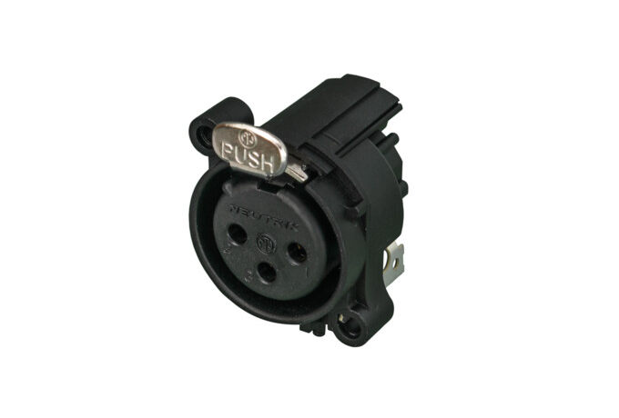 NC3FAAH1 (Tasker TN122) — Connettore XLR 3 poli femmina da pannello