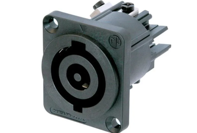 NAC3MP-H (Tasker TN608) — powerCON connector 32A 3 pin male, for panel