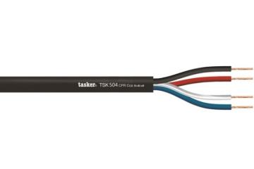 Round speaker cable 4x4,00 mm²