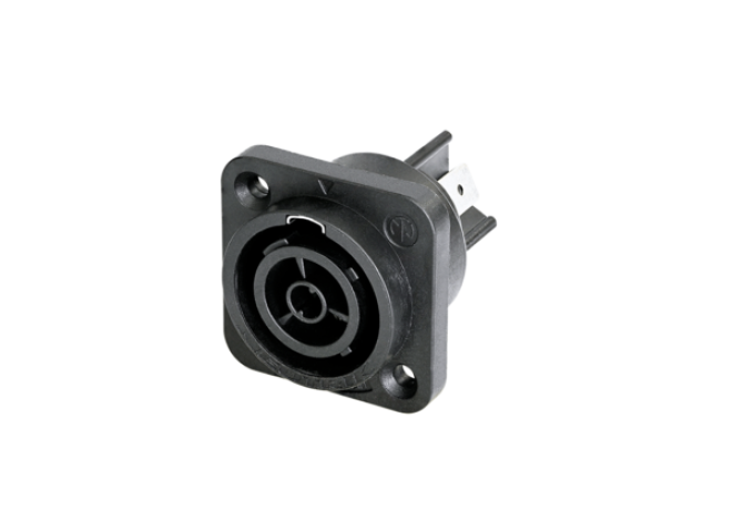 NAC3FPX-TOP (Tasker TN030) — PowerCON 16A 3-pole panel connector