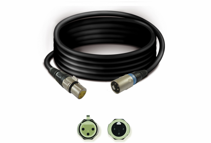 TK339 — Cablato T30 + SPF3XLR + SPM3XLR - 9 mt