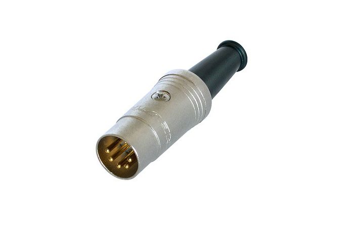 NYS322G (Tasker TN422) — Connettore DIN 5 poli con contatti dorati