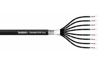 Multipair DMX cable 8x2x0,25 mm²