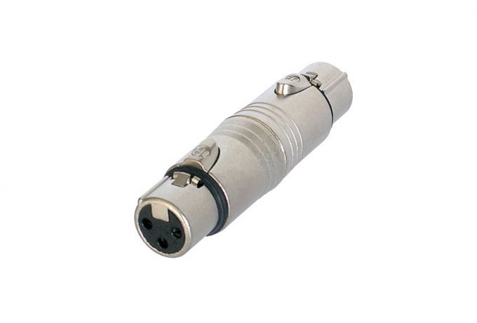NA3FF (Tasker TN016) — 3 pole XLR female / 3 pole XLR female adapter