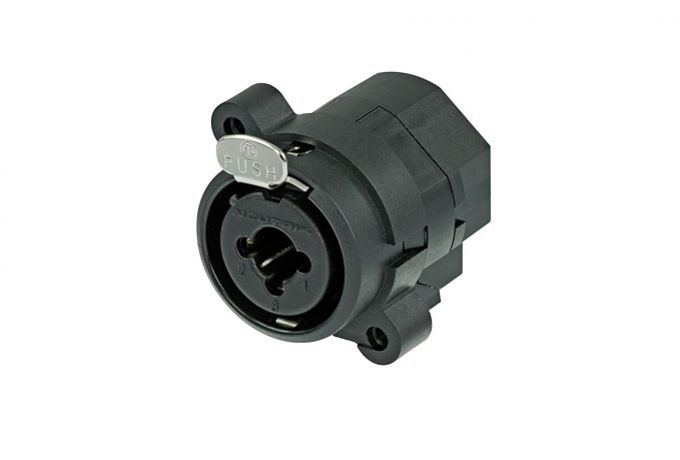 NCJ6FI-S (Tasker TN246) — Combined XLR and 1/4" phone jack panel adapter
