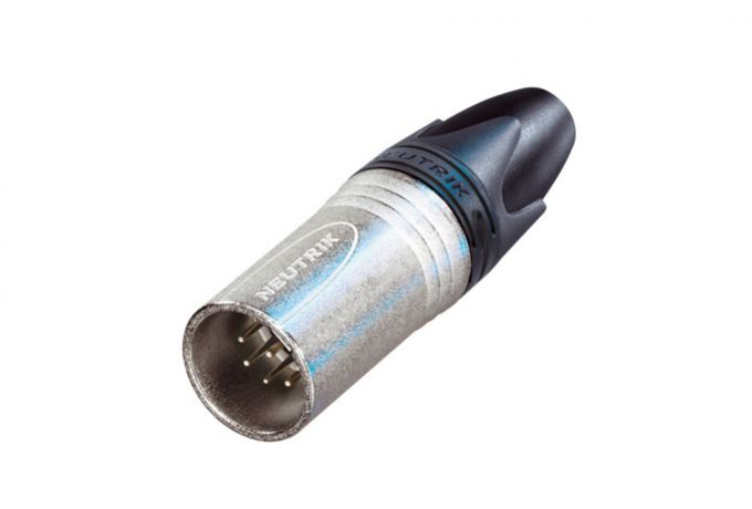 NC7MXX (Tasker TN224) — Male XLR 7 pin connector with silver contacts