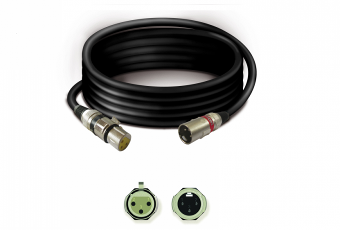 TK3412 — Cavetto T30 + SPM3XLRM + SPF3XLRM - 12 mt