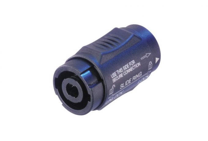 NL4MMX (Tasker TN301) — Adattatore speakON maschio bloccabile per connessione con femmine da 2 e 4 poli - 15A