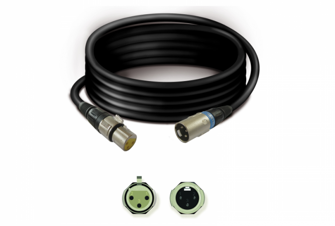 TK333 — Premade Cable T30 + SPF3XLR + SPM3XLR - 3 mt