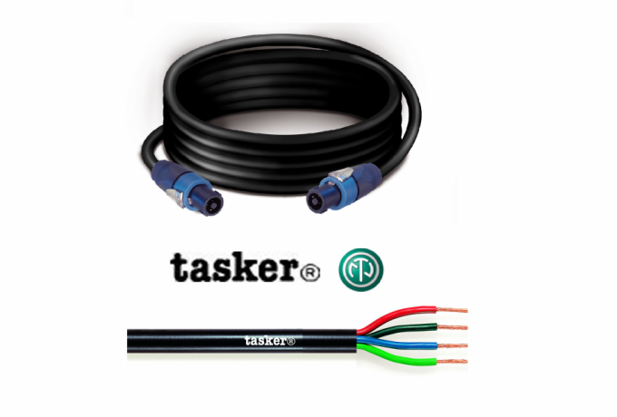 RF553 — Speakon 4 pin 50 A NEUTRIK / Speakon 4 pin 50 A NEUTRIK premade cable - 3,0 mt.