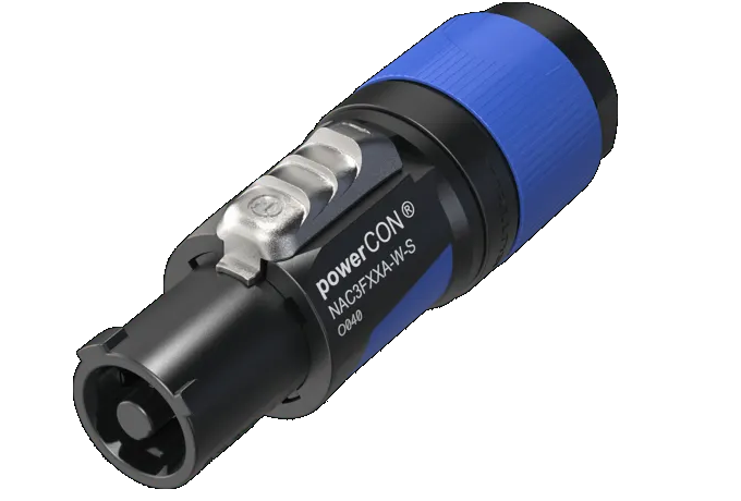 NAC3FXXA-W-S (Tasker TN052) — Connettore volante powerCON power IN, assemblaggio terminale a vite