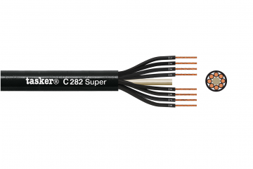 Loudspeaker cable 8x4,00 - Crown shaped formation