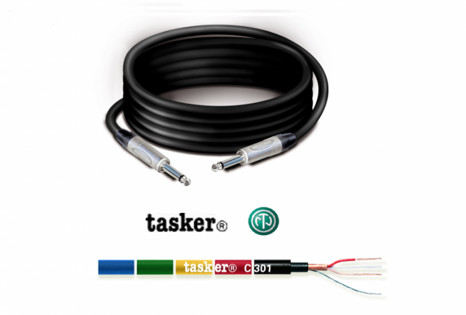 NK133 — Jack Mono 6,3 NEUTRIK / Jack Mono 6,3 NEUTRIK premade cable - 3,0 mt.