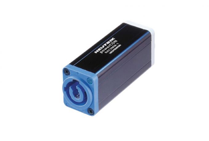 NAC3MM-1 (Tasker TN600) — Coupler for linking cables connectorized with NAC3FXXA (power in) and NAC3FXXB (power out)