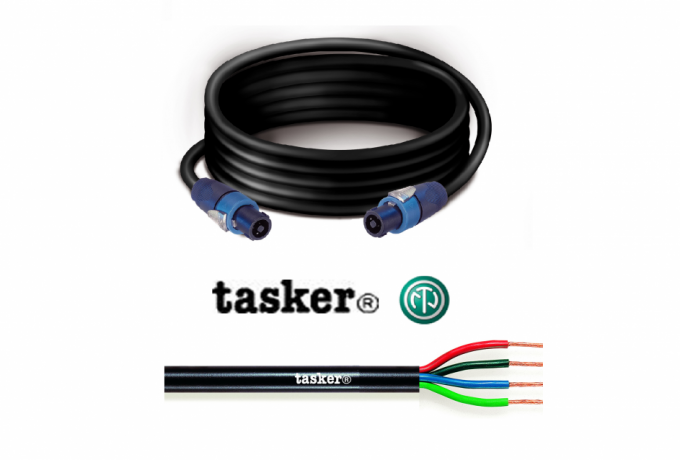 RF5512 — Cavetto Speakon 4 Poli 50 A NEUTRIK / Speakon 4 Poli 50 A NEUTRIK - 12,0 mt.