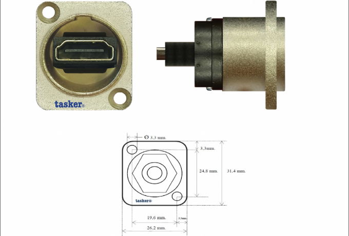 TP30 — Adattatore da pannello HDMI - HDMI