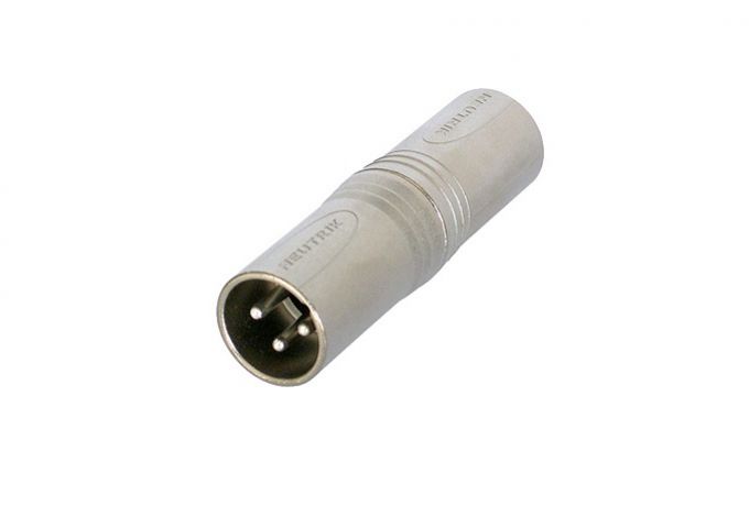 NA3MM (Tasker TN022) — 3 pole XLR male / 3 pole XLR male adapter