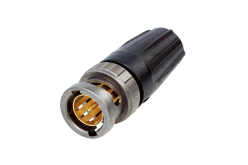 75Ω male BNC connector for 6 and 12G-SDI applications.